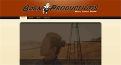 Desktop Screenshot of barnproductions.com